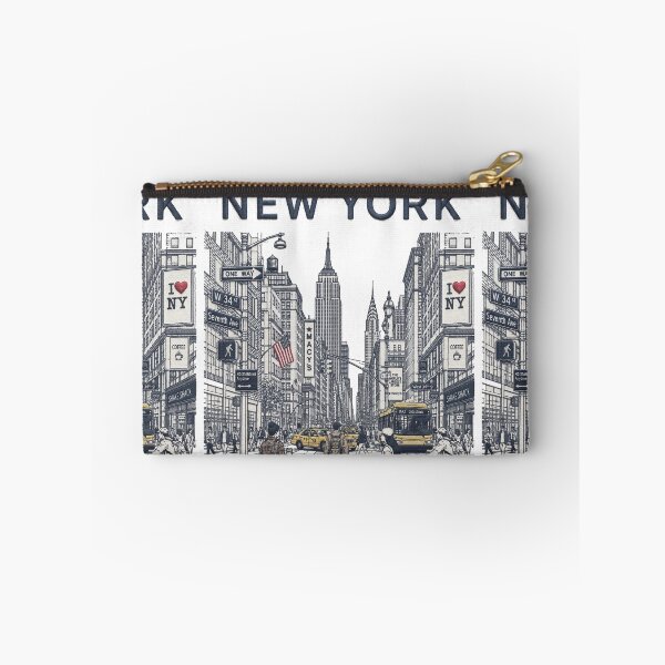 Item preview, New York City Street Scene 3D effect  designed and sold by jcsstore.