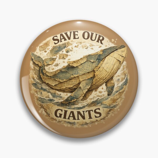 Item preview, Save Our Giants Whale Collage designed and sold by ChirpInc.