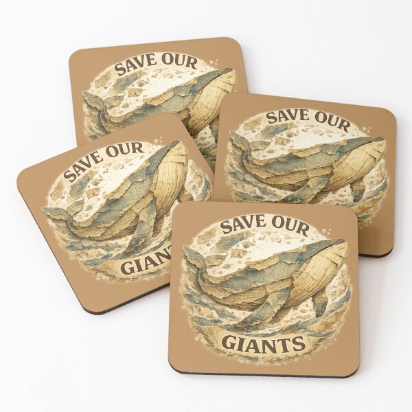 Item preview, Save Our Giants Whale Collage designed and sold by ChirpInc.