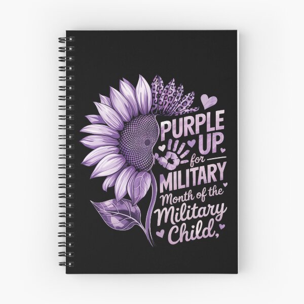 Item preview, Purple Up. For Military Month Of The Military Child, Military Family Support Sunflower designed and sold by SofenArt.