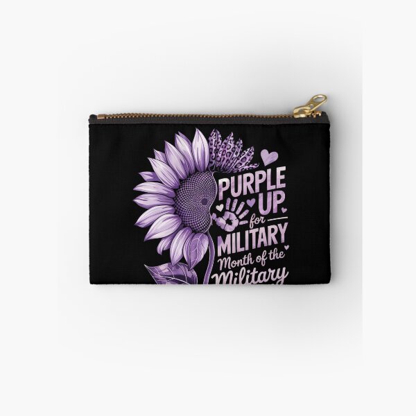 Item preview, Purple Up. For Military Month Of The Military Child, Military Family Support Sunflower designed and sold by SofenArt.