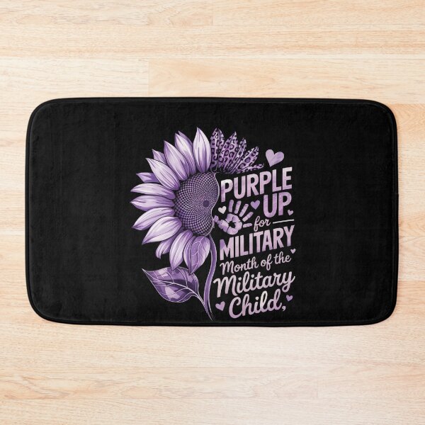 Item preview, Purple Up. For Military Month Of The Military Child, Military Family Support Sunflower designed and sold by SofenArt.