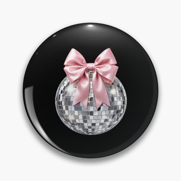 Item preview, Pink Bow Disco Ball designed and sold by MartaNeubano.