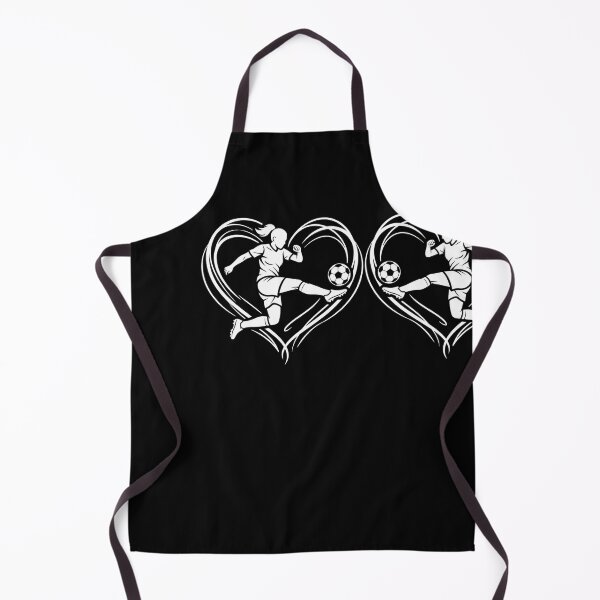 Item preview, Female Soccer Player Heart Kick Ball Sports Love Art designed and sold by longngusuc.