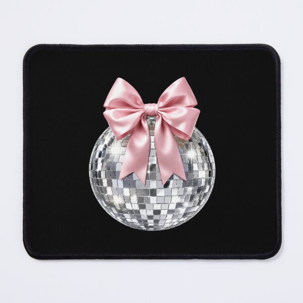 Item preview, Pink Bow Disco Ball designed and sold by MartaNeubano.