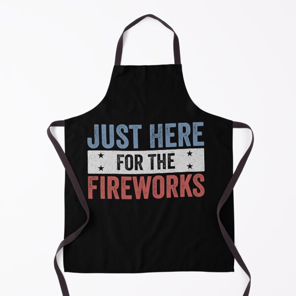 Item preview, Just Here For The Fireworks Fourth Of July American Celebration designed and sold by SofenArt.