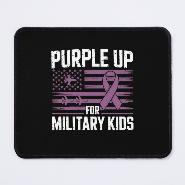 Item preview, Purple Up For Military Kids Month Of The Military Child Support designed and sold by SofenArt.
