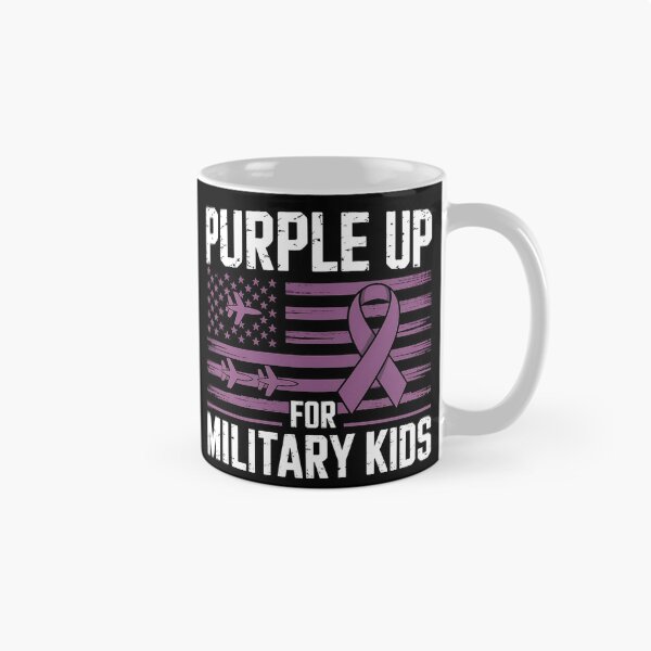 Item preview, Purple Up For Military Kids Month Of The Military Child Support designed and sold by SofenArt.