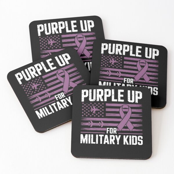 Item preview, Purple Up For Military Kids Month Of The Military Child Support designed and sold by SofenArt.