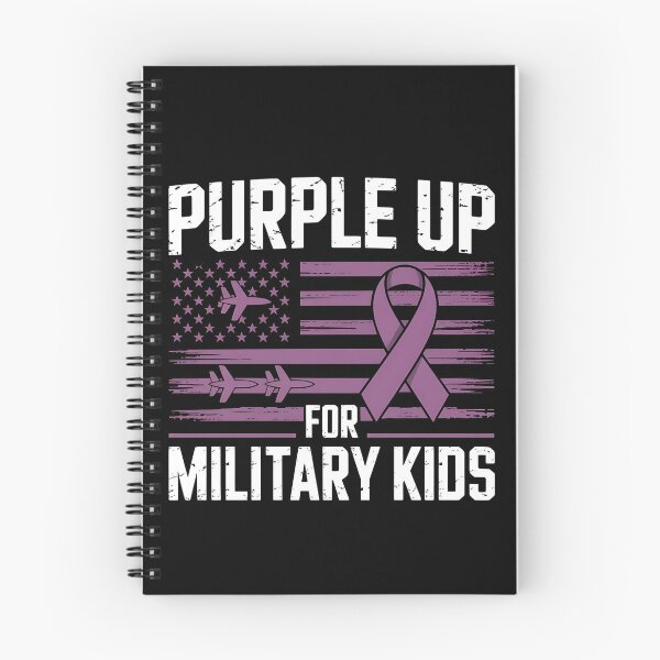 Item preview, Purple Up For Military Kids Month Of The Military Child Support designed and sold by SofenArt.