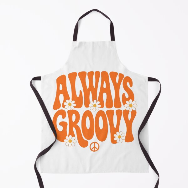 Item preview, Always Groovy Retro 70s Flower Power Typography Design designed and sold by Backsay.