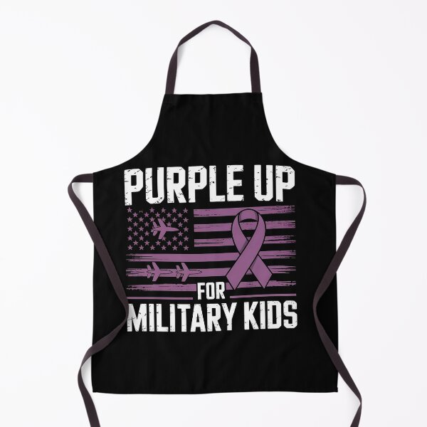 Item preview, Purple Up For Military Kids Month Of The Military Child Support designed and sold by SofenArt.