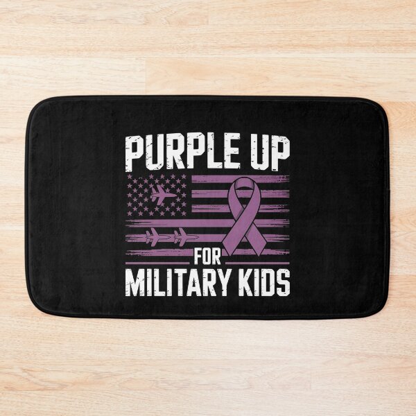 Item preview, Purple Up For Military Kids Month Of The Military Child Support designed and sold by SofenArt.