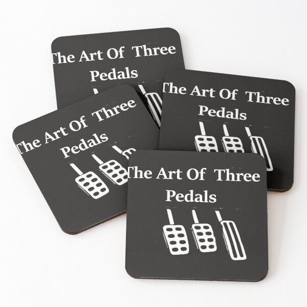 Item preview, The art of three pedals designed and sold by SwampfoxDesign.