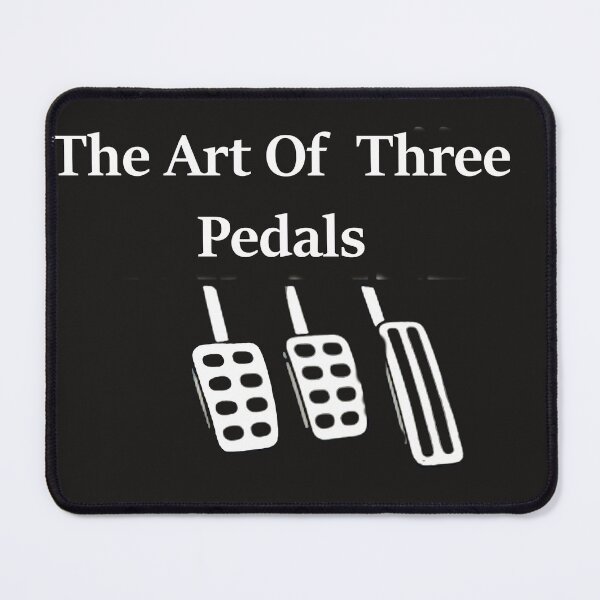 Item preview, The art of three pedals designed and sold by SwampfoxDesign.