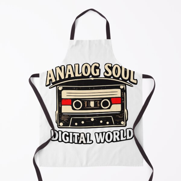 Item preview, Analog Soul, Digital World | Retro Cassette Tape Vintage Design designed and sold by FAFshop.