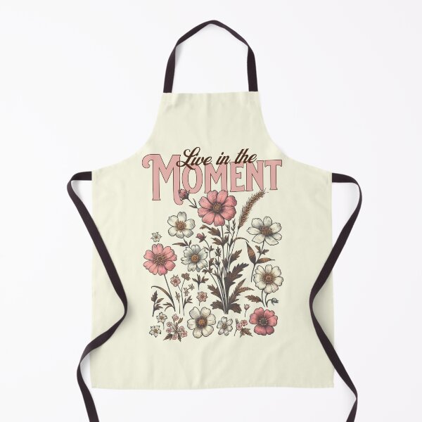 Item preview, Live in the Moment – Floral Inspiration designed and sold by AngryToro.