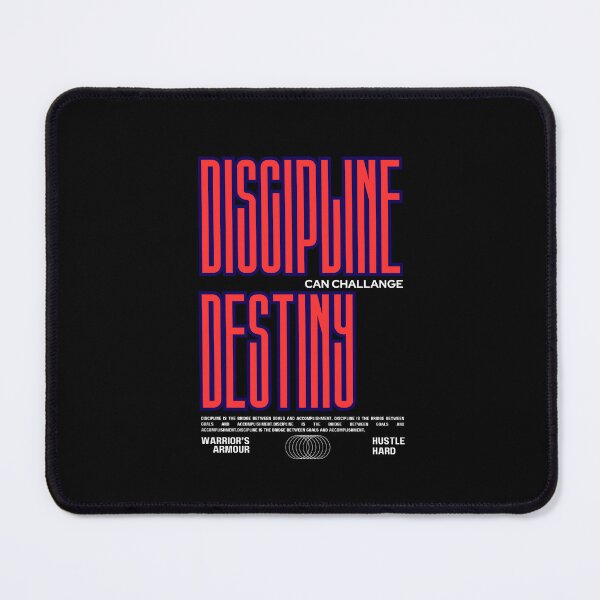Item preview, Discipline And Destiny Quotes for Men designed and sold by WarriorsArmour.