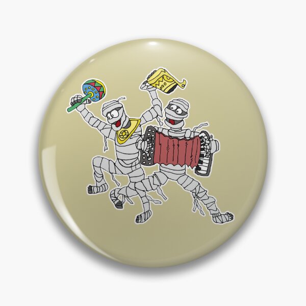Item preview, Funny Dancing Mummies Meme – Accordion Egypt History Art designed and sold by MyxaART.