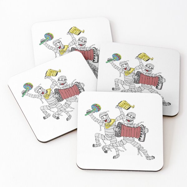 Item preview, Funny Dancing Mummies Meme – Accordion Egypt History Art designed and sold by MyxaART.