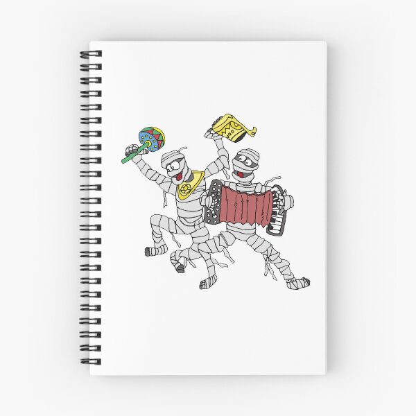 Item preview, Funny Dancing Mummies Meme – Accordion Egypt History Art designed and sold by MyxaART.