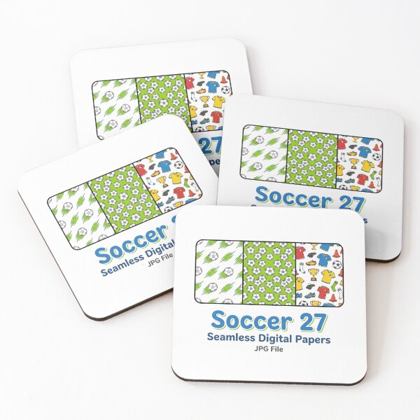 Item preview, Soccer Pattern Balls Player Gear Seamless Sporty Background designed and sold by longngusuc.