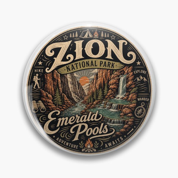 Item preview, Zion National Park. Emerald Pools. designed and sold by Birdie and Flynn.