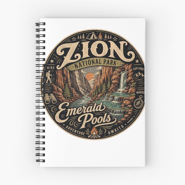 Item preview, Zion National Park. Emerald Pools. designed and sold by Birdie and Flynn.