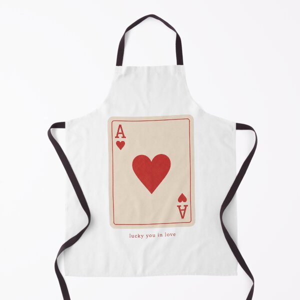 Item preview, Lucky You In Love Ace of Hearts Playing Card Design designed and sold by Backsay.