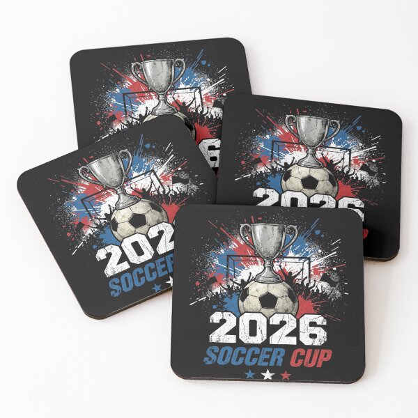Item preview, Soccer Cup 2026 Championship Trophy Fans Grunge Splash Art designed and sold by longngusuc.