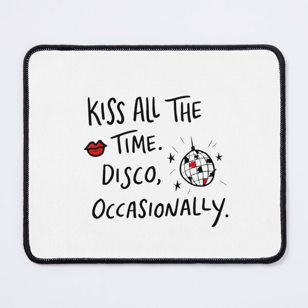 Item preview, Kiss all the time disco occasionally lips print designed and sold by MartaNeubano.