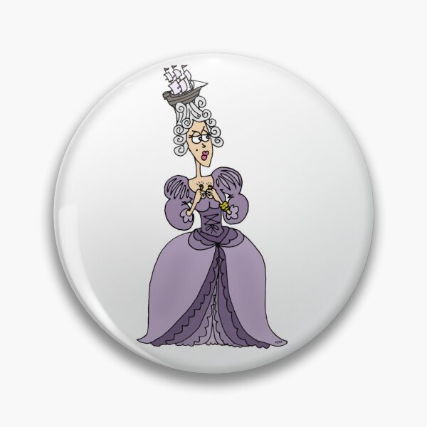 Item preview, Sassy Marie Antoinette – Funny Rococo Queen Drama Meme designed and sold by MyxaART.
