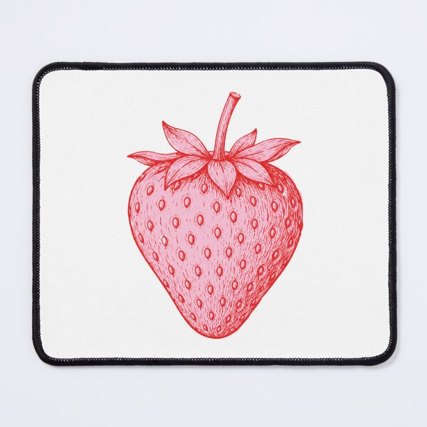 Item preview, Vintage Strawberry Botanical Fruit Illustration Aesthetic designed and sold by Backsay.