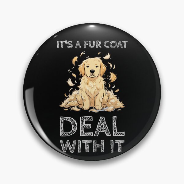 Item preview, It's A Fur Coat Deal With It designed and sold by GlitchedTees.