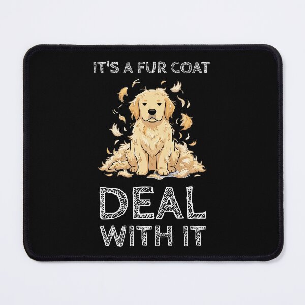 Item preview, It's A Fur Coat Deal With It designed and sold by GlitchedTees.
