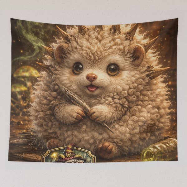 Item preview, Fluffog, Tiny Guardian of the Quill | Hogwooltz Sheepism Parody designed and sold by Thpoar.