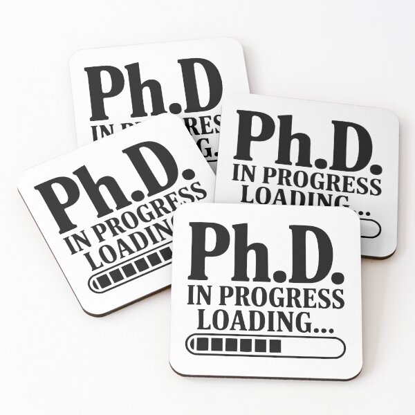 Item preview, Ph.D. In Progress Loading... designed and sold by Frank Ring.