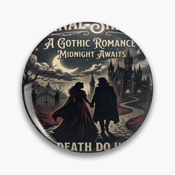 Item preview, Midnight Desire Gothic Sticker designed and sold by atwalstore1992.
