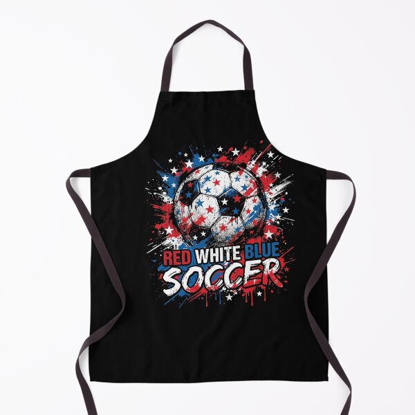 Item preview, Soccer Ball Grunge Stars Red White Blue American Flag designed and sold by longngusuc.