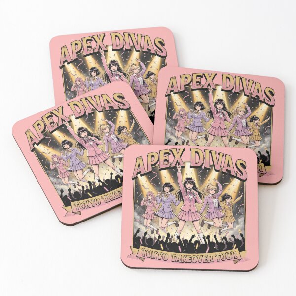 Item preview, Apex Divas – J-Pop Idol Girl Band Anime Manga Concert Design designed and sold by Street Warrior Clothing.