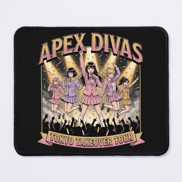 Item preview, Apex Divas – J-Pop Idol Girl Band Anime Manga Concert Design designed and sold by Street Warrior Clothing.