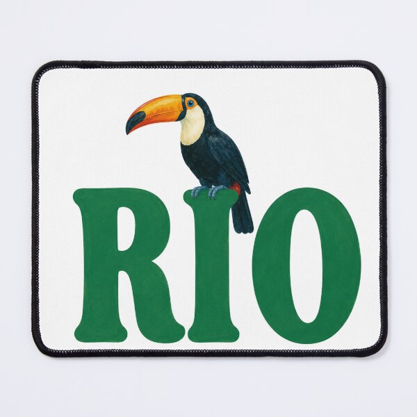 Item preview, Rio Tropical Toucan Bird Brazil Inspired Graphic designed and sold by Backsay.