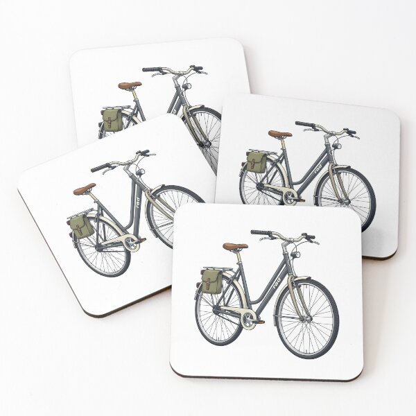 Item preview, Vintage Bicycle Illustration Minimalist Adventure Bike  designed and sold by Smoking_Animals .