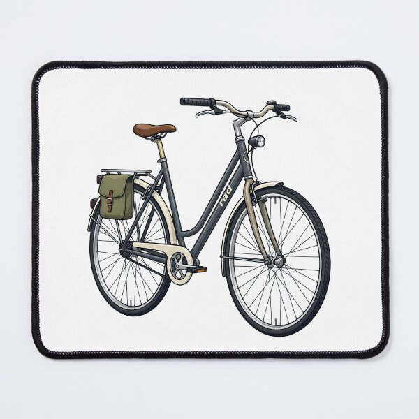Item preview, Vintage Bicycle Illustration Minimalist Adventure Bike designed and sold by Smoking_Animals .