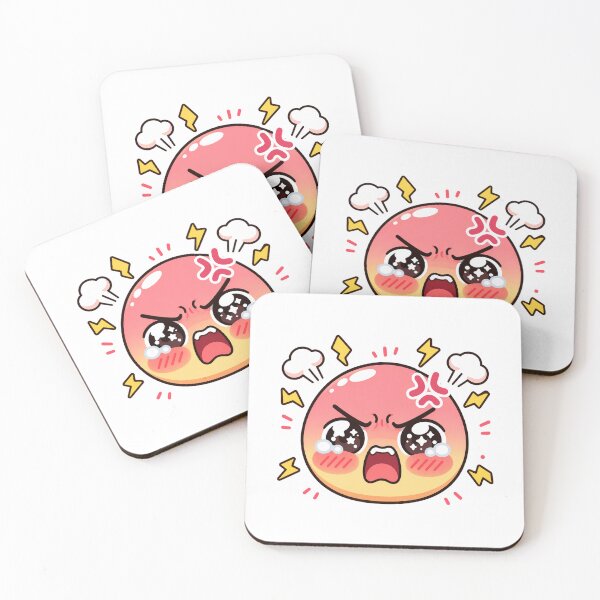 Item preview, Cute Angry Steaming Crying Rage Emoji designed and sold by Tom-Riley.