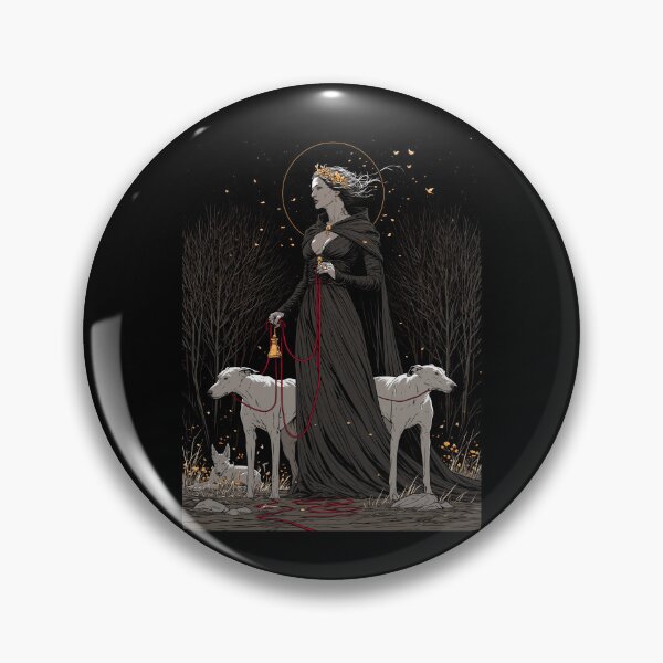 Item preview, Hekate and her hounds designed and sold by MendaciousMina.