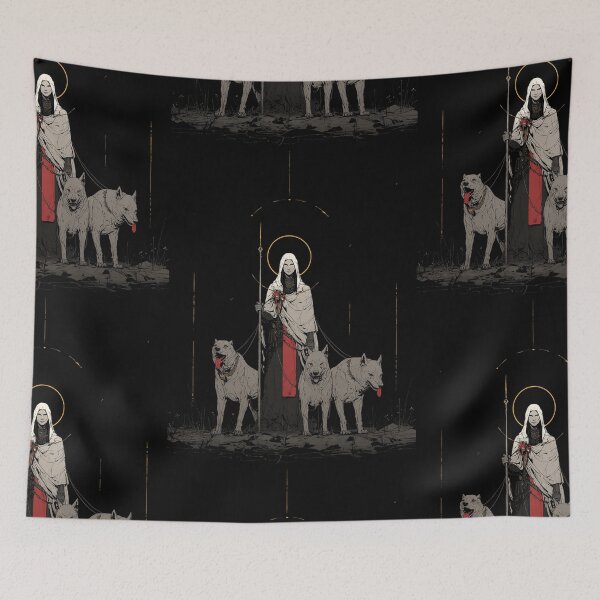 Item preview, Hekate and her hounds designed and sold by MendaciousMina.