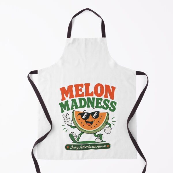 Item preview, Melon Madness Funny Watermelon Character Summer Design designed and sold by Backsay.