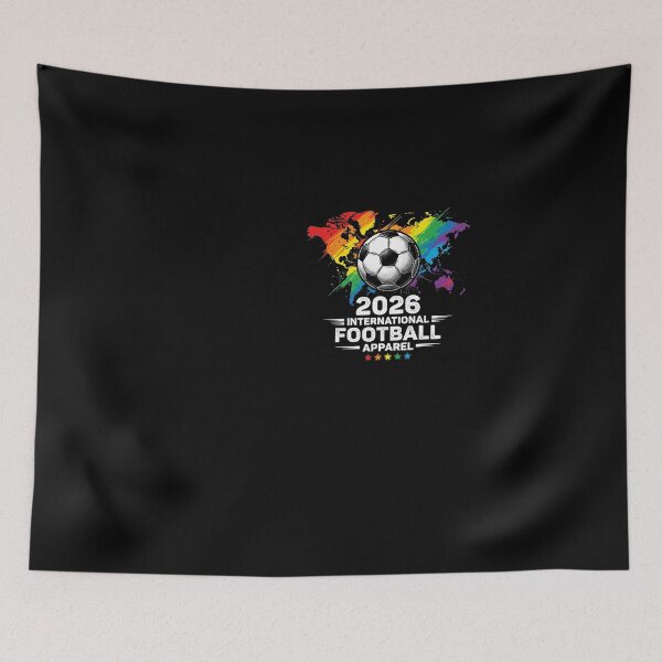 Item preview, 2026 International Football World Map Soccer Ball Art designed and sold by longngusuc.