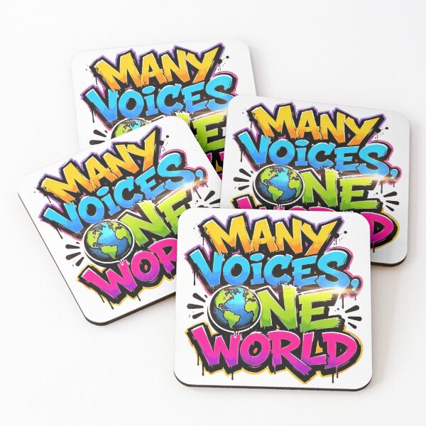 Item preview, Wall Art - Postcard - Many Voices, One World designed and sold by ForeverPrintsOK.